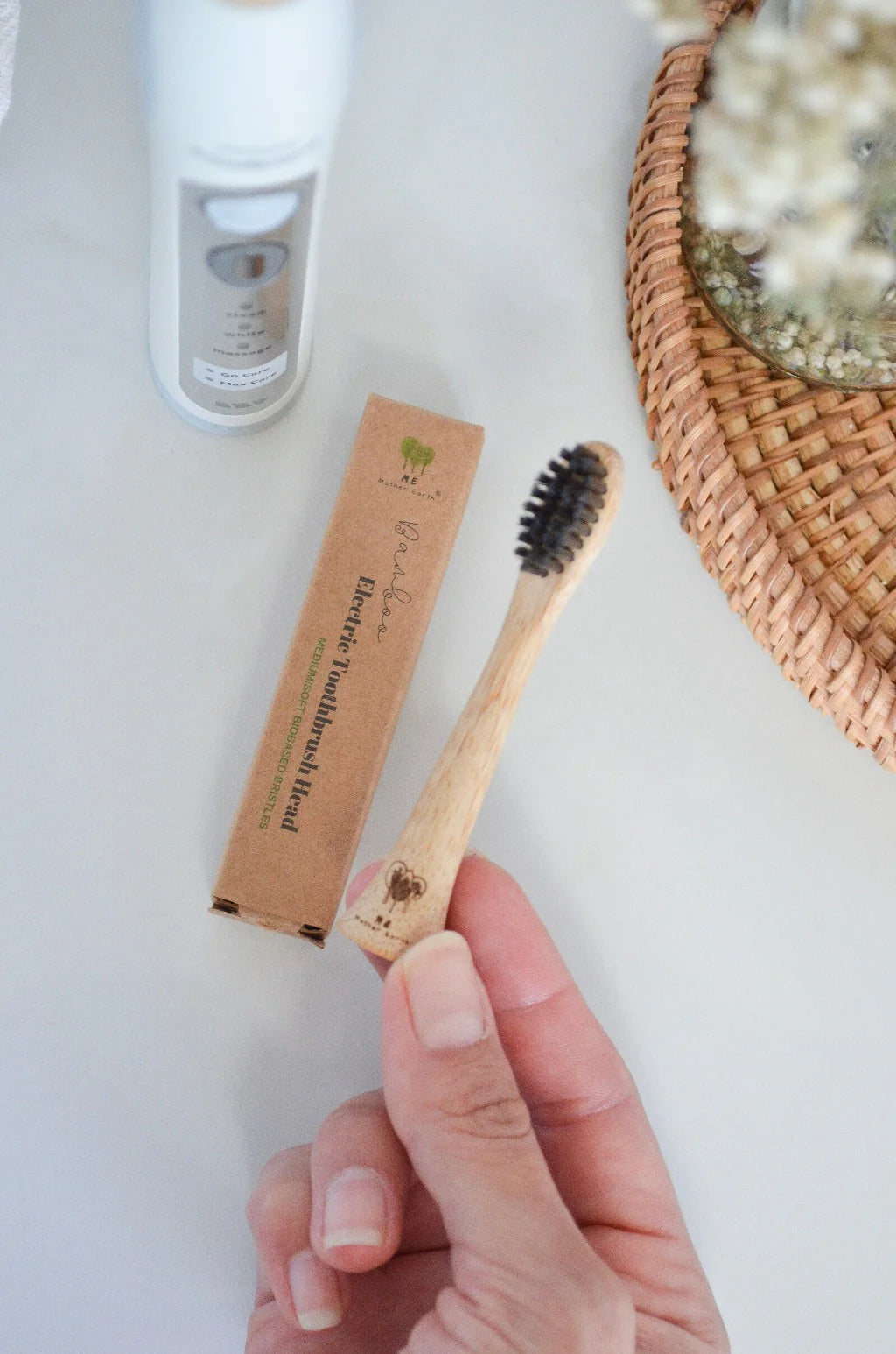 Bamboo Electric Toothbrush Head only