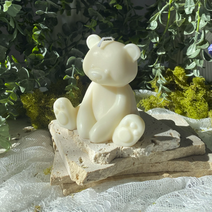 Teddy Bear Candle